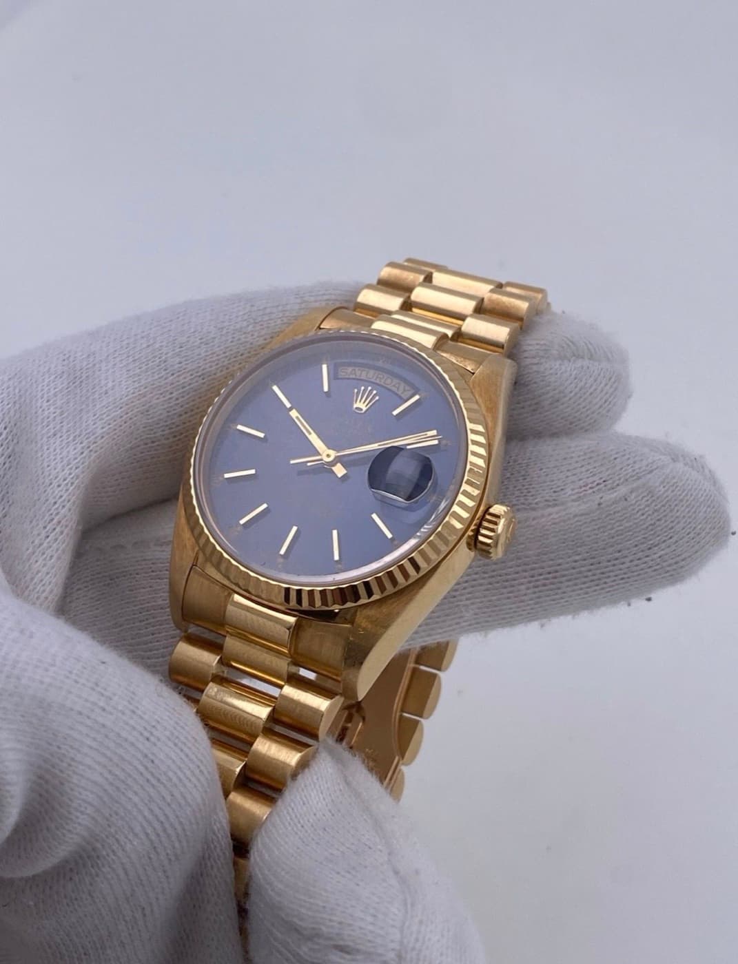 Rolex Day-Date „Stella“ (Blau/Lavendel) – Ansicht 3