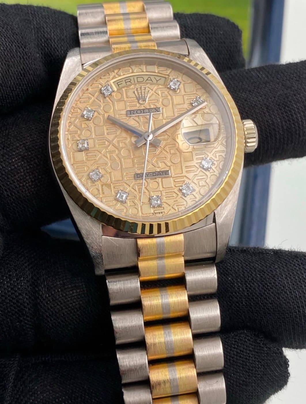 Rolex Day-Date „Tridor“ Diamant – Ansicht 7