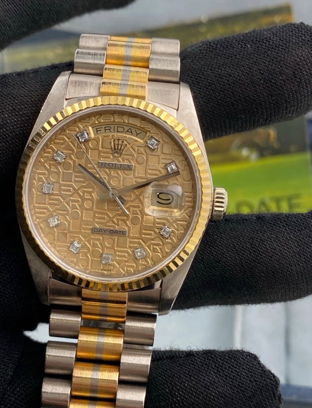 Rolex Day-Date „Tridor“ Diamant – Ansicht 8