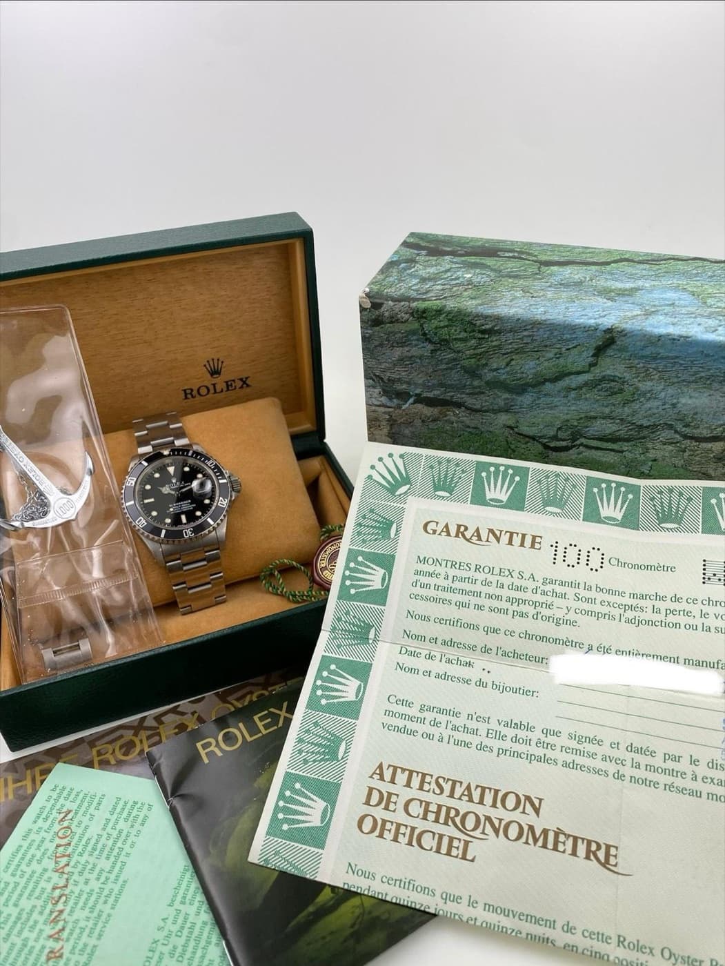 Rolex Submariner Date (Full Set 1995) – Ansicht 12