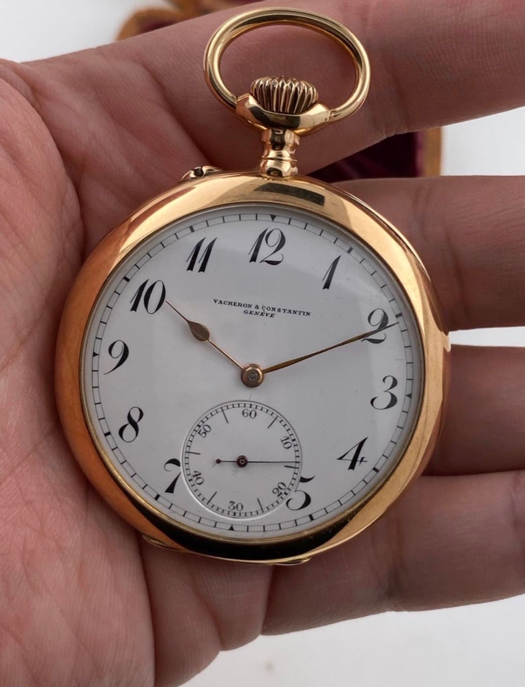 Vacheron Constantin Taschenuhr – Ansicht 3